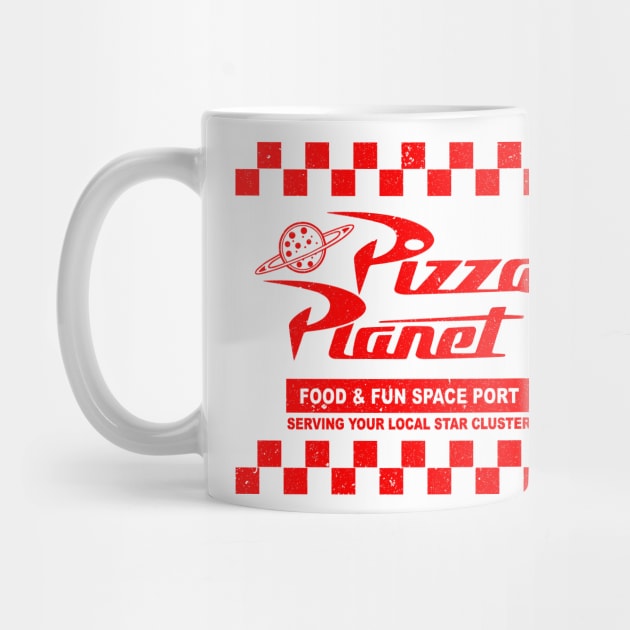 Pizza Planet Lts by Alema Art